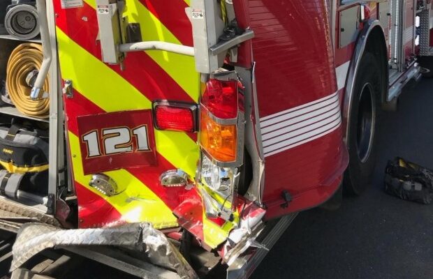 Albemarle fire engine damaged in Wednesday afternoon crash - Vimarsana News