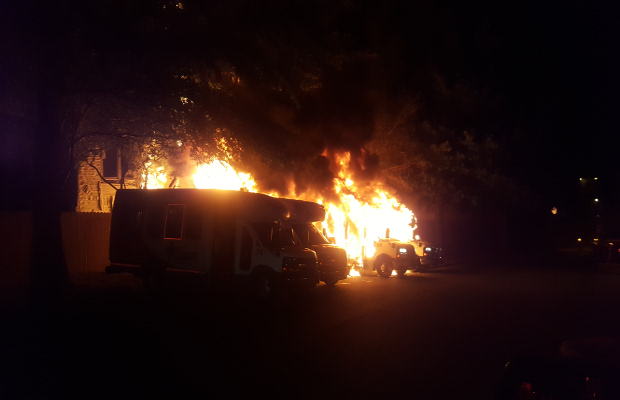 Fire starting at Linden Avenue JAUNT facility causes heavy damage