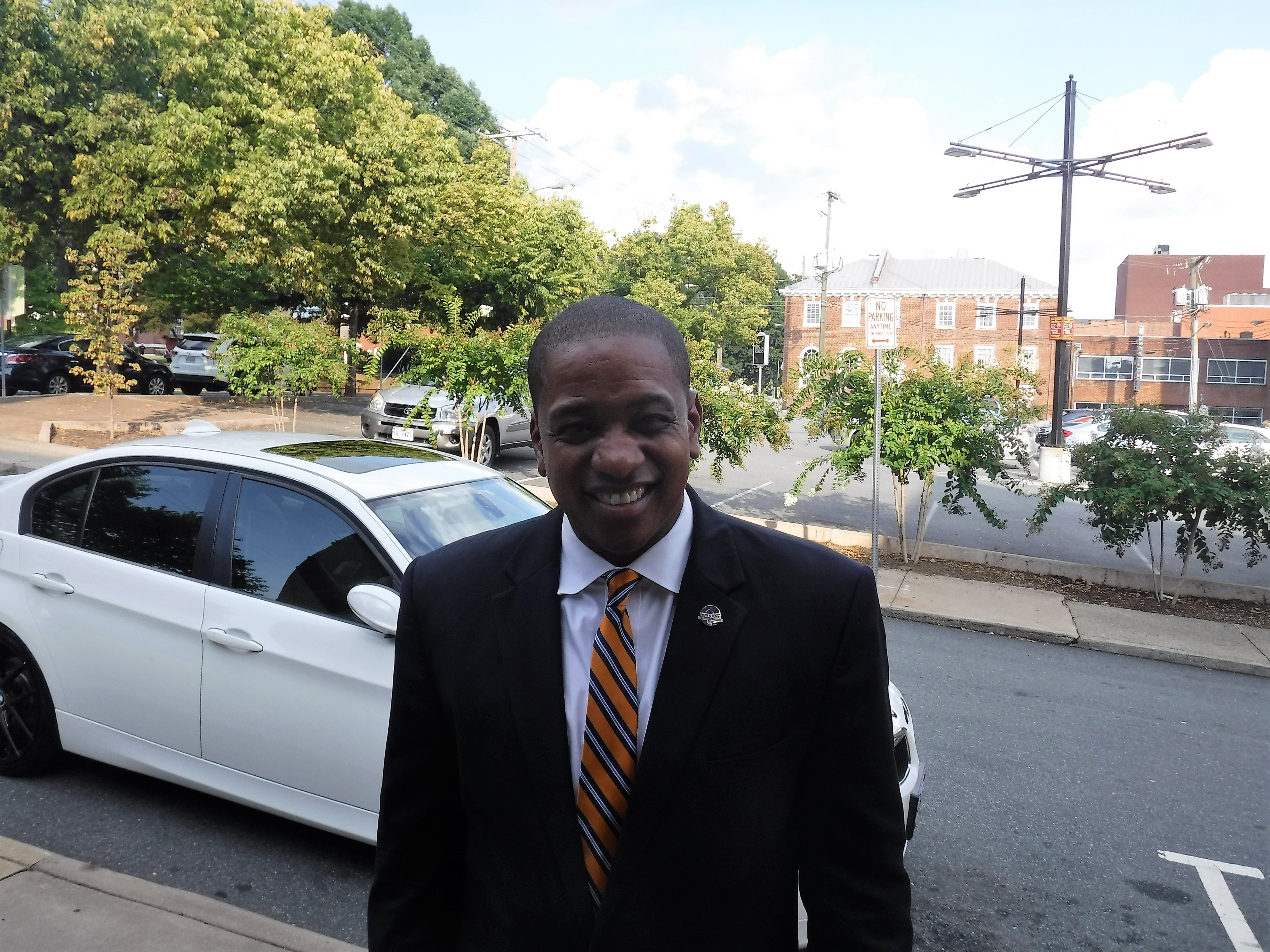 African-American leaders voice support for Justin Fairfax