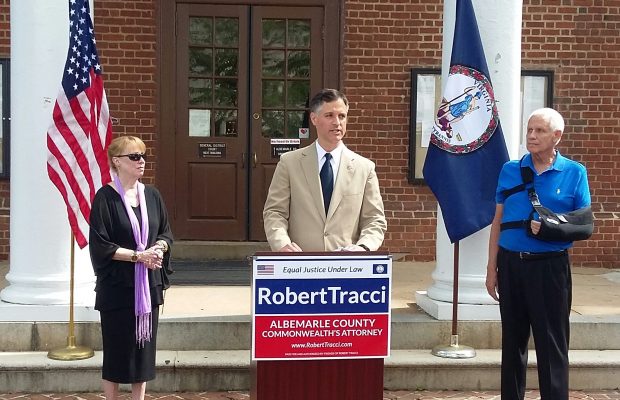 Albemarle County Commonwealth’s Attorney Robert Tracci  Running for Re-Election