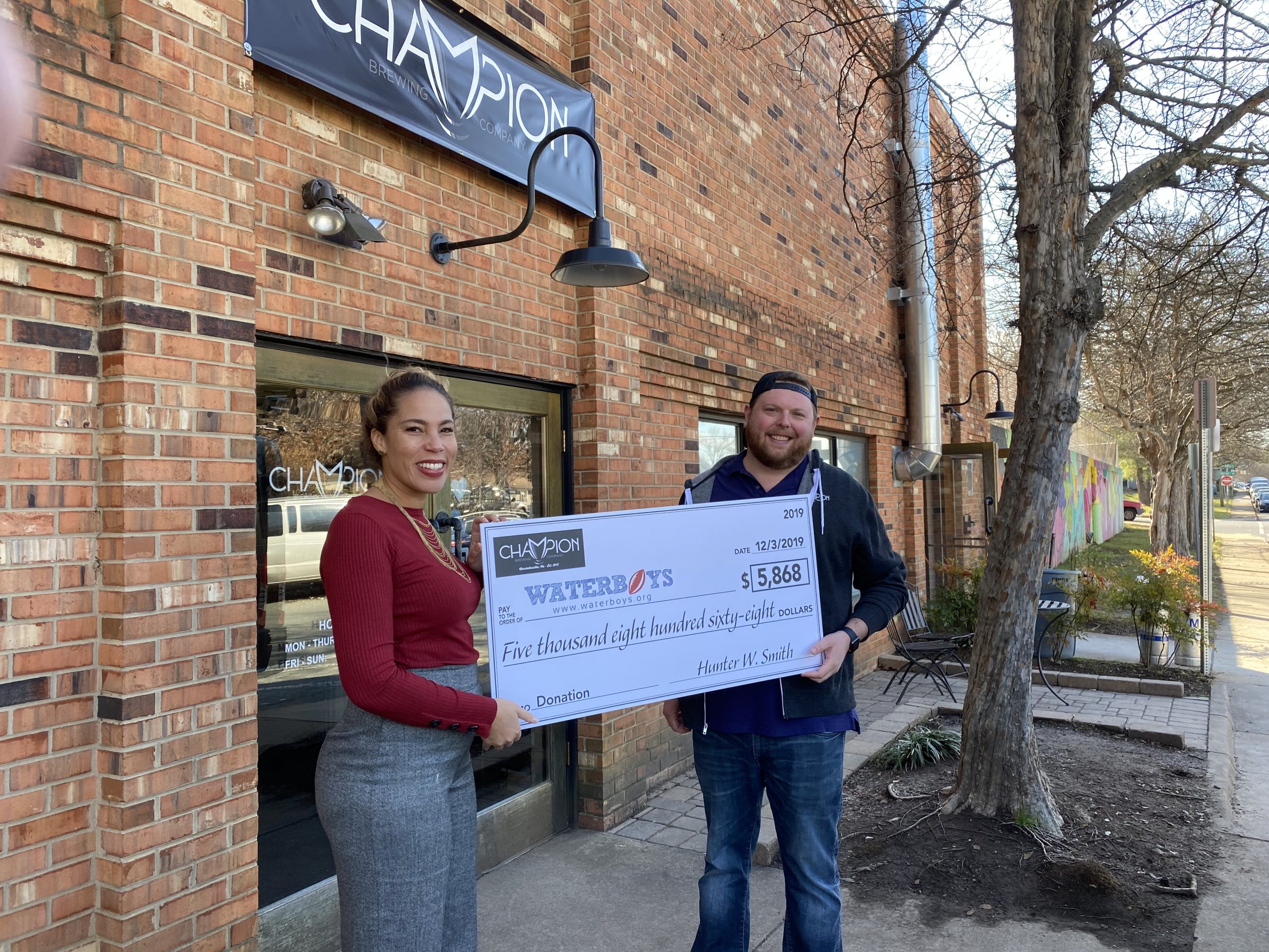 Chris Long’s Waterboys getting Champion Brewing and Tony Bennett support this week Chris Long’s Waterboys getting Champion Brewing and Tony Bennett support this week