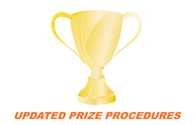 Prize Procedure Update!