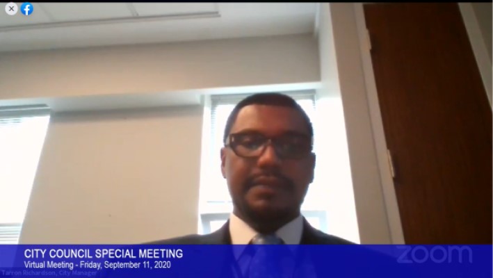 Tarron Richardson resigning as City Manager Sept. 30