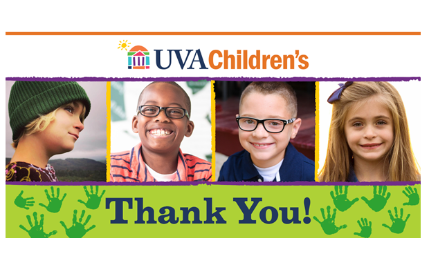 Incredible Results for UVA Children’s Week of Giving Incredible Results for UVA Children’s Week of Giving