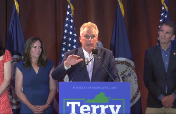 Candidate for Governor Terry McAuliffe