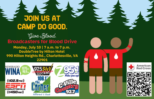 Broadcasters for Blood Drive Returns July 10th | CRN